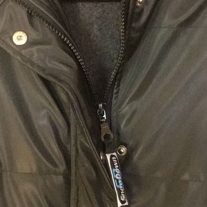 Puffer VEST SnowDown Worldwide - Black-Large, JR. EUC